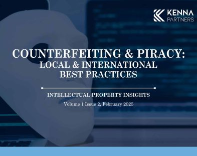 Cover Image for Kenna Partners Insight titled Counterfeiting & Piracy: Local and International Best Practices