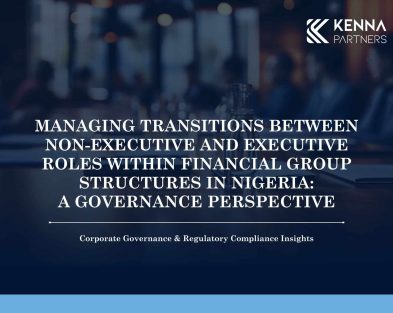 Cover image of Kenna Partners Corporate Governance Paper